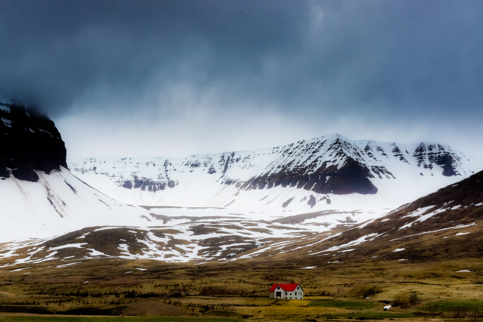 Somewhere around Flateyri, Iceland.